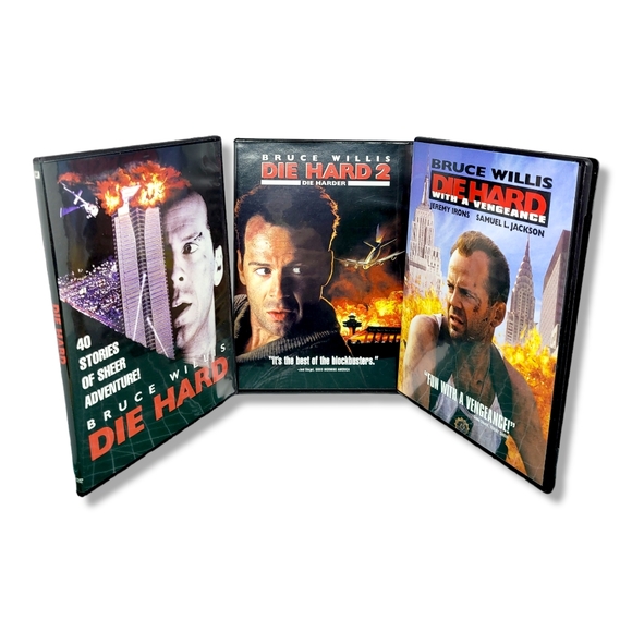 Die Hard Trilogy DVD Die Hard, Die Harder & Die Hard with a Vengeance Box Set - Picture 4 of 4